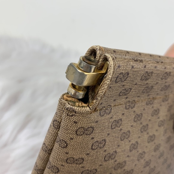 Gucci supreme GG metal top clutch - Picture 5 of 13